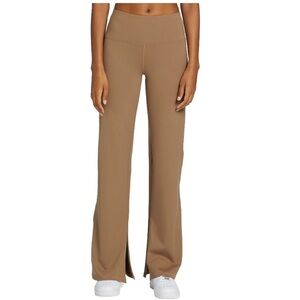 DSG brown momentum high rise wide leg pants
